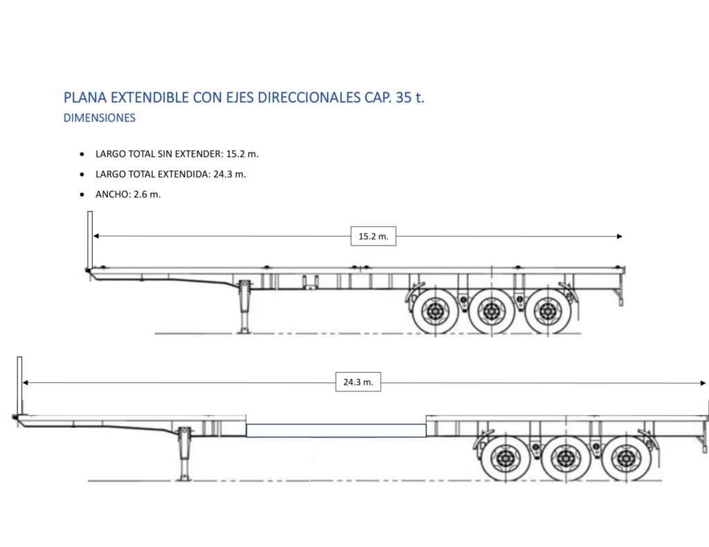 PLANA EXTENDIBLE DIRECCCIONAL CAP 35 t-1